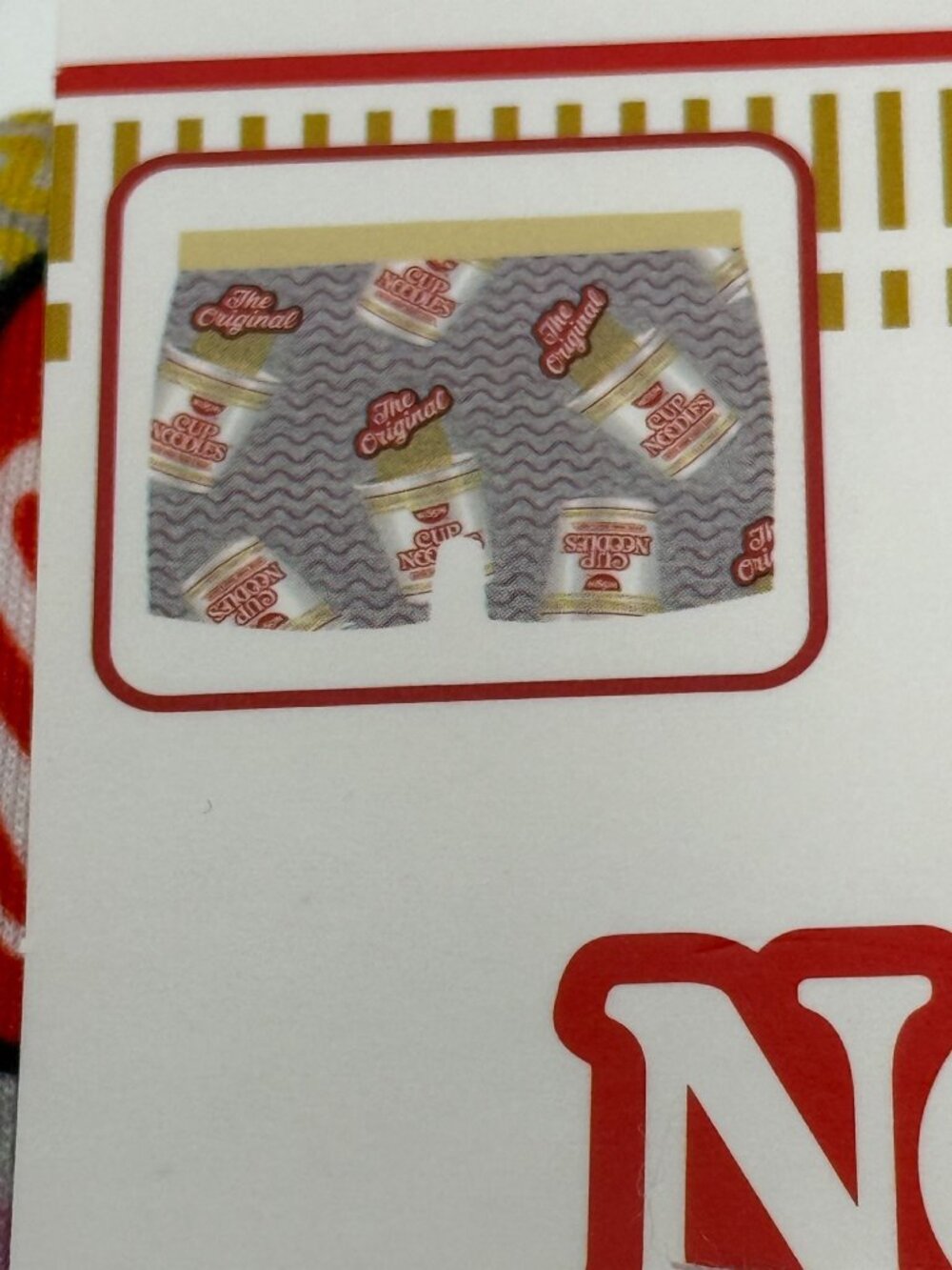 Cup Noodles Womens Lounge Boyshorts Size Extra Large NWT - Picture 3 of 7